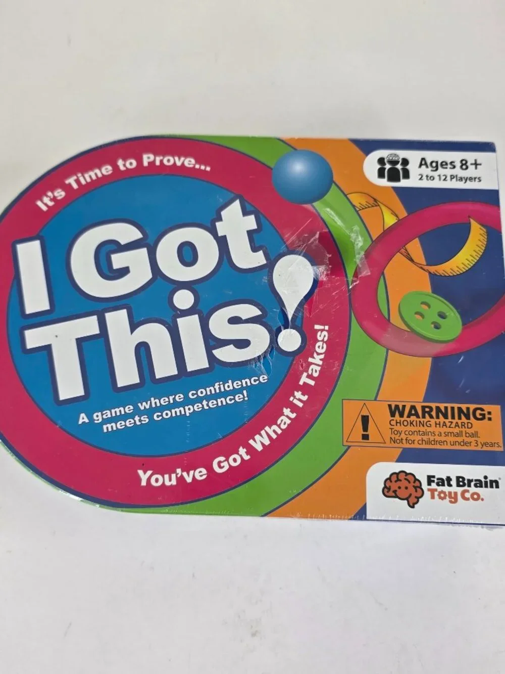 I GOT THIS! A Game Where Confidence Meets Competence Fat Brain Game Sealed